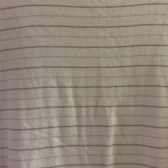 David Buffalo Bitton women’s pink three-quarter sleeve shirt, XL pink stripes, - Picture 3 of 6